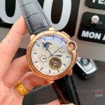 Cartier Ballon Bleu Moon phase Watches Replica Rose Gold